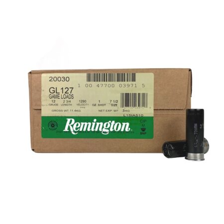 Remington Game Load 12 Gauge 2-3/4" 1 oz #7-1/2 Shot- Case of 250