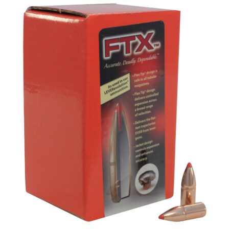 Hornady Bullets .32 Winchester Special (.321 Diameter) 165 Gr. FTX- Box of 100- 32005