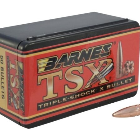 Barnes Bullets .25 Caliber (257 Diameter) 115 Gr. TSX Hollow Point Flat Base- Box of 50