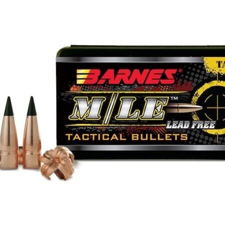 Barnes Bullets M/LE .300 AAC Blackout (.308 Diameter) 120 Gr. Tipped TAC-TX- Lead-Free- Box of 50