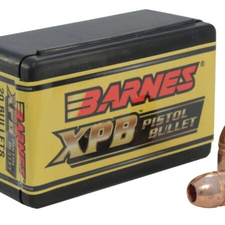 Barnes Bullets .41 Caliber (.410 Diameter) 180 Gr. XPB Solid Copper Hollow Point- Lead-Free- Box of 20