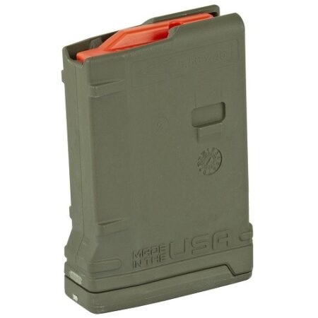 Amend2 AR-15 5.56x45mm Mod2 10-Round Magazine with Red Follower- ODG Polymer