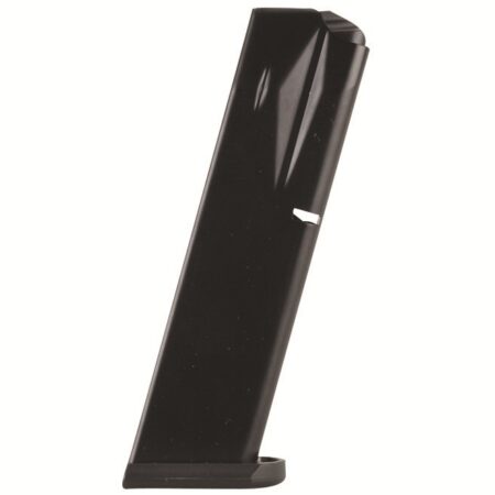 Mec-Gar Optimum Beretta 92 9mm Luger 18-Round Magazine with Base Pad- Steel Anti-Friction Black- MGPB9218AFC