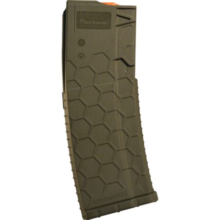 Hexmag HX30 Series 2 AR-15 .223/5.56mm 30-Round Magazine- OD Green- HX30AR15S2ODG