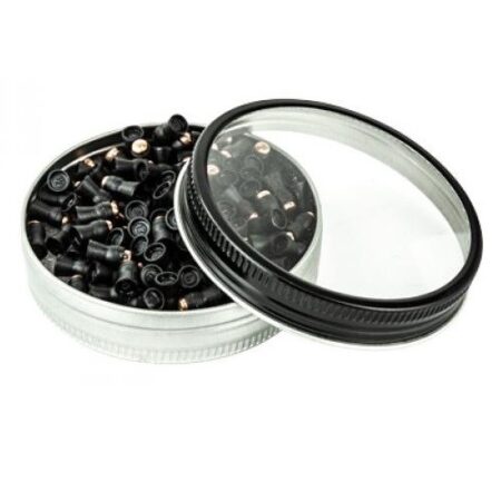 an image of the product Gamo Lethal .177/4.5mm Polymer Brass-Tipped Air Pellets- Lead Free- Tin of 100 - 632274054