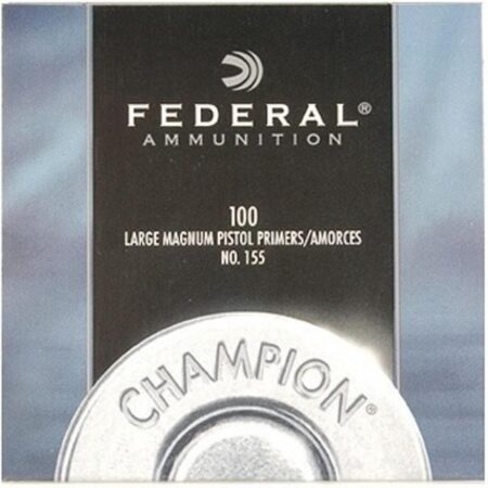 Federal Large Pistol Magnum Primers #155- Box of 1000 (HAZMAT Fee Required)- NO.155