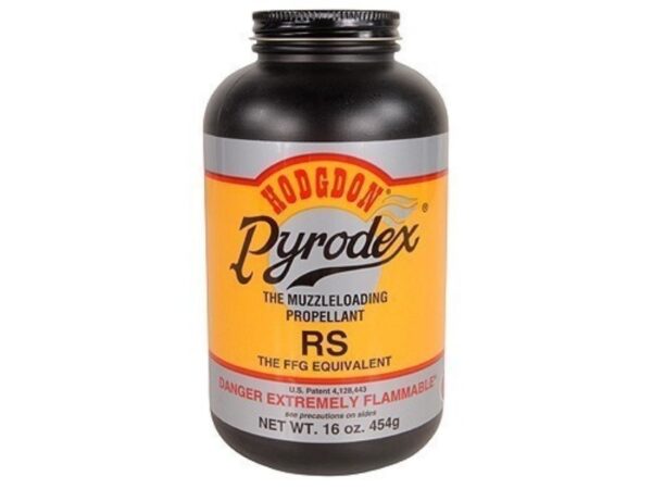 Hodgdon Pyrodex RS Black Powder Substitute- 1 Lb. (HAZMAT Fee Required)- HDRS1