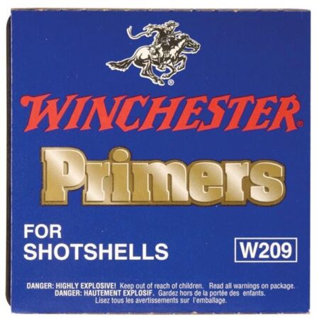 Winchester #209 Shotshell Primers- Box of 1000 (HAZMAT Fee Required)- W209