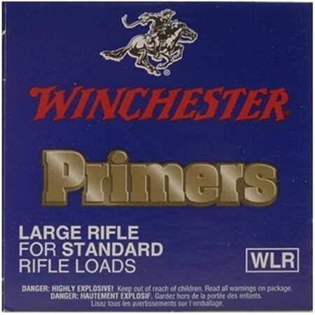 Winchester Large Rifle Primers #8-1/2- Box of 1000 (HAZMAT Fee Required)- WLR