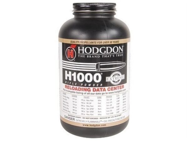 Hodgdon H1000 Smokeless Powder- 1 Lb. (HAZMAT Fee Required)- H10001