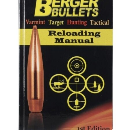 an image of the product Berger Bullets Reloading Manual- 1st Edition- 11111