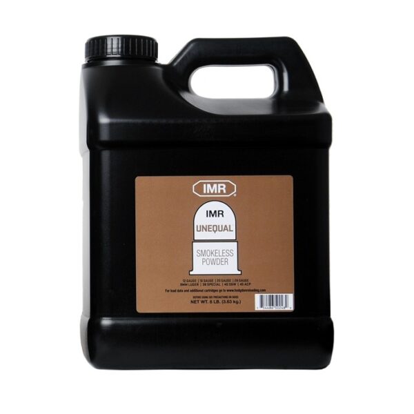 IMR Unequal Smokeless Powder- 8 Lbs. (HAZMAT Fee Required)- IMRUQL8