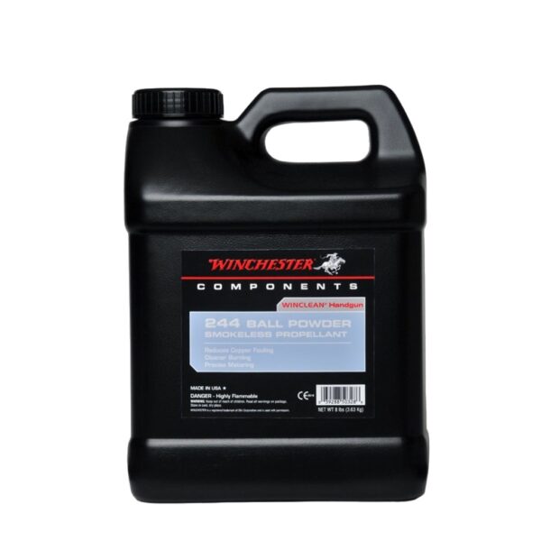 Winchester Winclean 244 Ball Smokeless Powder- 8 Lb. (HAZMAT Fee Required)- W2448