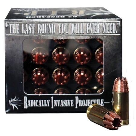G2 Research R.I.P. .45 ACP 162 Gr. Radically Invasive Projectile- Lead Free- Box of 20