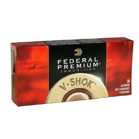 Federal Premium Vital-Shok .22-250 Remington 60 Gr. Nosler Partition- Box of 20