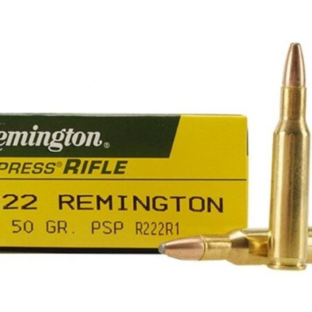 Remington Express .222 Remington 50 Gr. Pointed Soft Point- Box of 20