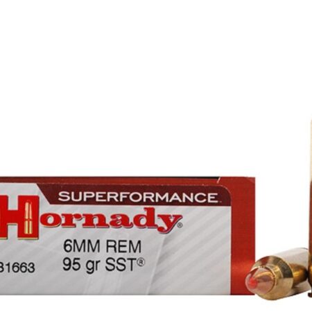 Hornady SUPERFORMANCE 6mm Remington 95 Gr. SST- Box of 20