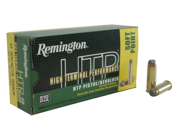 Remington High Terminal Performance .44 Magnum 240 Gr. Soft Point- Box of 50