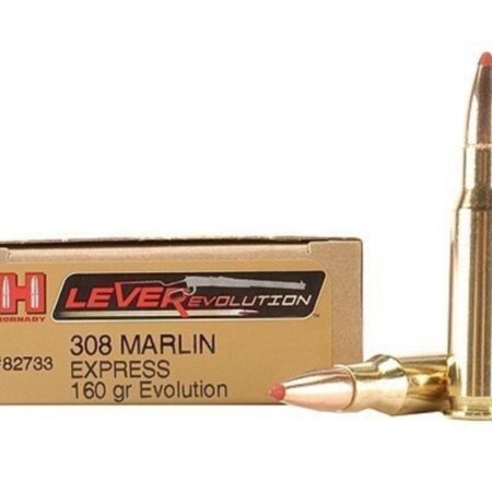 Hornady LEVERevolution .308 Marlin Express 160 Gr. FTX- Box of 20