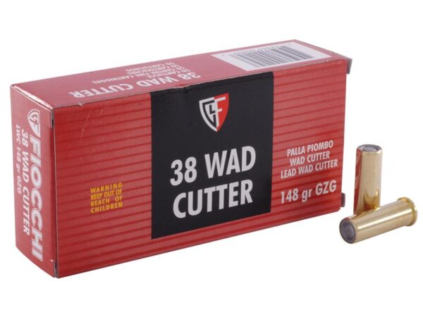 Fiocchi Shooting Dynamics .38 Special 148 Gr. Lead Wadcutter- Box of 50
