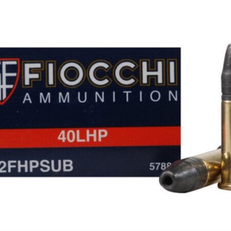 Fiocchi Shooting Dynamics .22 Long Rifle 40 Gr. Subsonic Hollow Point- Box of 500