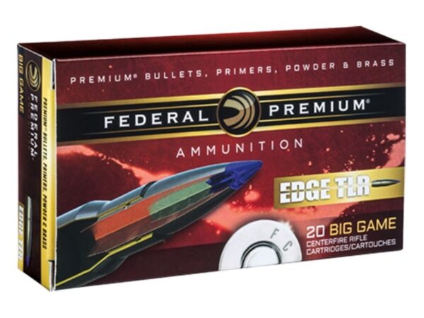 Federal Premium Edge TLR .300 Winchester Magnum 200 Gr. Polymer Tip Bonded Boat Tail- Box of 20