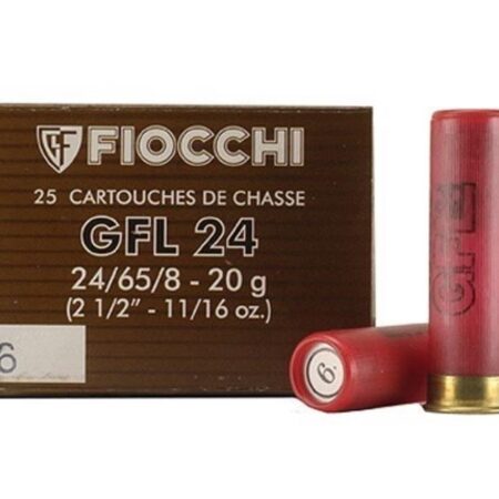 Fiocchi Field Load 24 Gauge 2-1/2" 11/16 oz #6 Shot- Box of 25