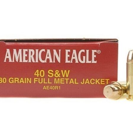 Federal American Eagle .40 S&W 180 Gr. Full Metal Jacket- Box of 50