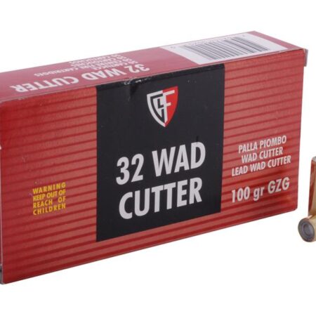 Fiocchi Shooting Dynamics .32 S&W Long 100 Gr. Lead Wadcutter- Box of 50