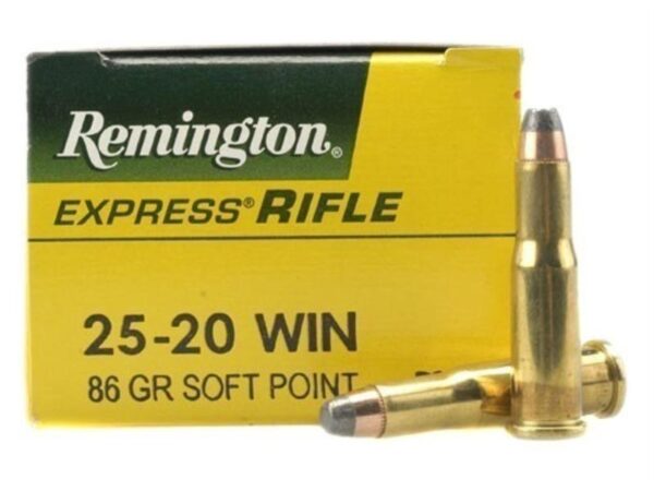 Remington Express .25-20 WCF 86 Gr. Soft Point- Box of 50