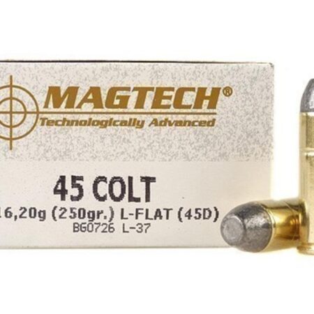Magtech .45 Colt (Long Colt) 250 Gr. Cowboy Action Lead Flat Nose- 50 Round Box