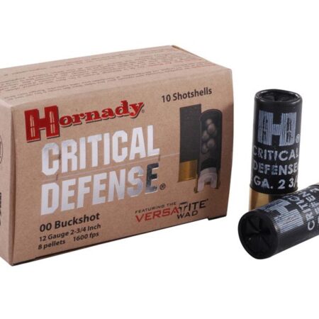 Hornady Critical Defense 12 Gauge 2-3/4" 00 Buckshot- Box of 10