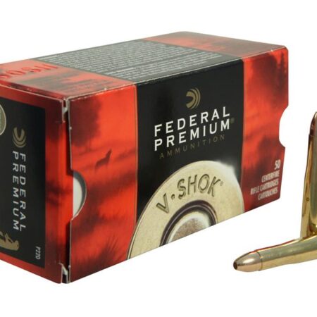Federal Premium V-Shok .22 Hornet 30 Gr. Speer TNT Green Hollow Point- Lead-Free- Box of 50