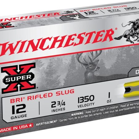 Winchester Super-X 12 Gauge 2-3/4" 1 oz BRI Sabot Slug- Box of 5