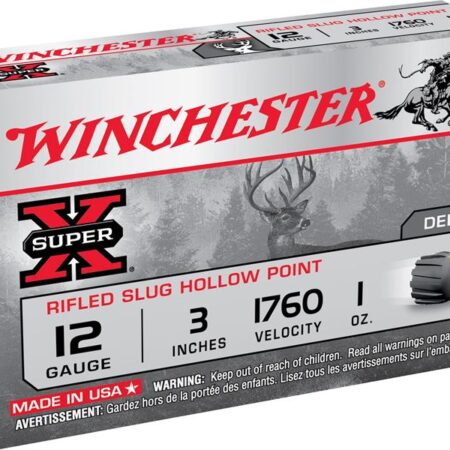 Winchester Super-X 12 Gauge 3" 1 oz Rifled Slug- Box of 5