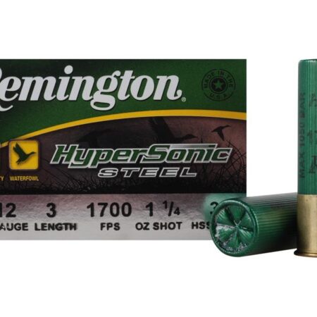 Remington HyperSonic 12 Gauge 3" 1-1/4 oz #3 Non-Toxic Shot- Box of 25
