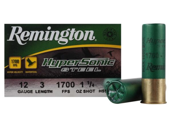 Remington HyperSonic 12 Gauge 3" 1-1/4 oz #3 Non-Toxic Shot- Box of 25