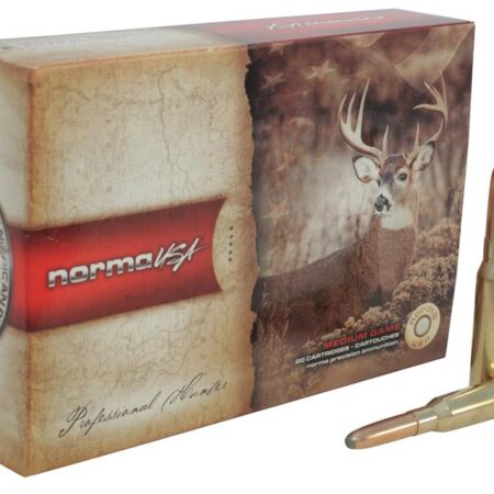 Norma USA American PH 6.5x50mm Japanese Alaska 156 Gr. Soft Point- Box of 20