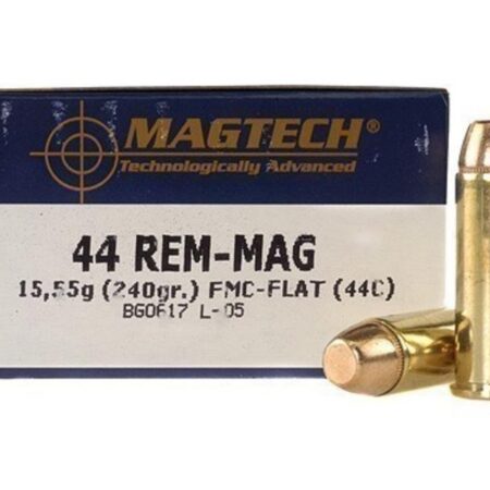 Magtech Sport .44 Remington Magnum 240 Gr. Full Metal Jacket- Box of 50