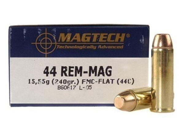 Magtech Sport .44 Remington Magnum 240 Gr. Full Metal Jacket- Box of 50