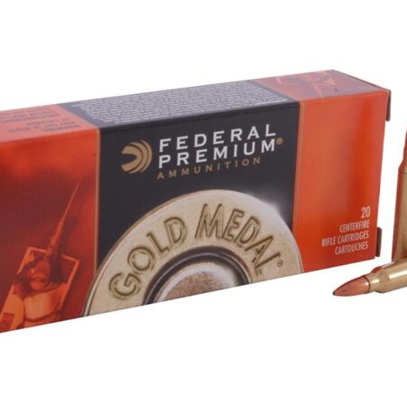 Federal Premium Gold Medal .223 Remington 69 Gr. Sierra MatchKing Hollow Point Boat Tail- Box of 20