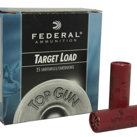 Federal Top Gun 12 Gauge 2-3/4" 1oz #8 Shot- Box of 25