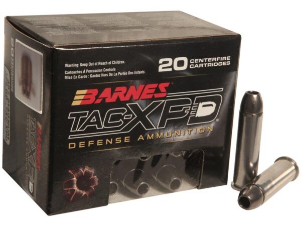 Barnes TAC-XPD .357 Magnum 125 Gr. TAC-XP Hollow Point- Lead-Free- Box of 20
