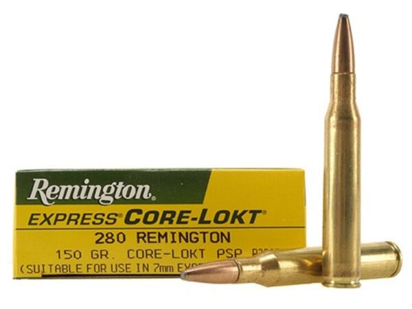 Remington Express .280 Remington 150 Gr. Core-Lokt Pointed Soft Point- Box of 20
