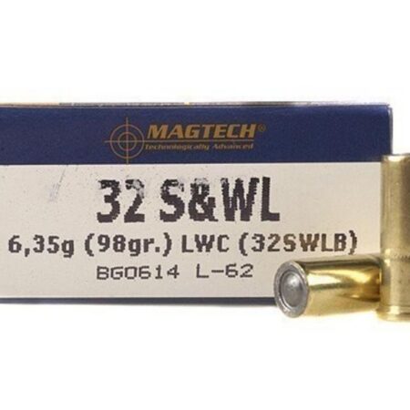 Magtech Sport .32 S&W Long 98 Gr. Lead Wadcutter- Box of 50