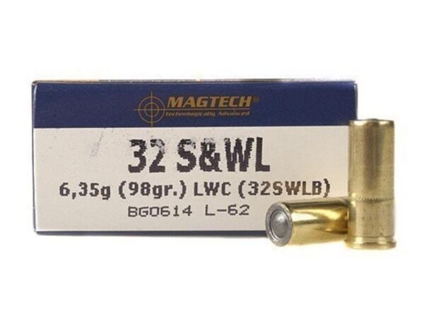 Magtech Sport .32 S&W Long 98 Gr. Lead Wadcutter- Box of 50