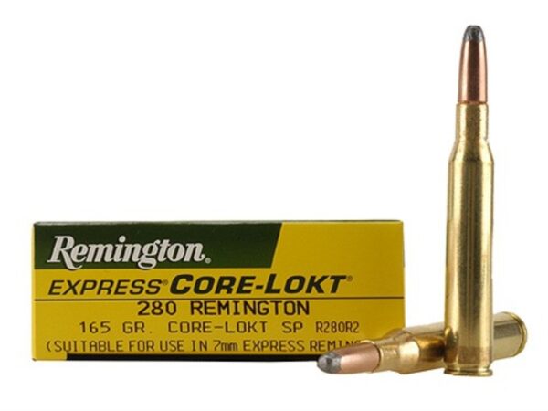 Remington Express .280 Remington 165 Gr. Core-Lokt Soft Point- Box of 20