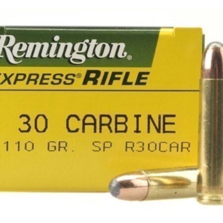 Remington Express .30 Carbine 110 Gr. Soft Point- Box of 50