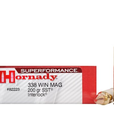 Hornady SUPERFORMANCE .338 Winchester Magnum 200 Gr. SST- Box of 20
