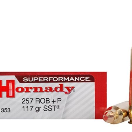 Hornady SUPERFORMANCE SST .257 Roberts +P 117 Gr. SST- Box of 20